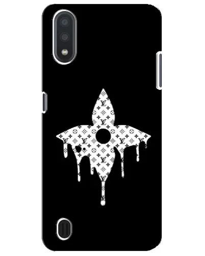 Чехол для Samsung Galaxy M01 Core (A013F) с картинкой «Цветочная монограмма» Чехол для Samsung Galaxy M01 Core (A013F) с картинкой «Цветочная монограмма»