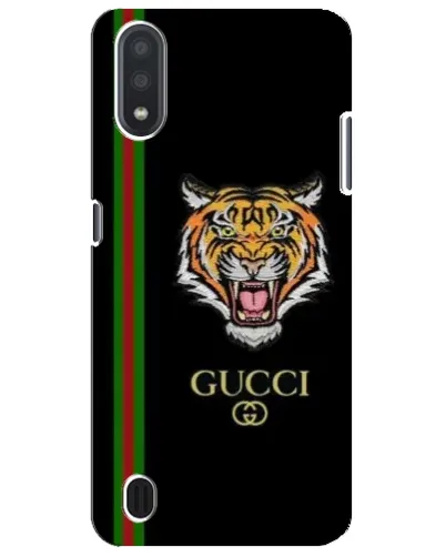Чехол для Samsung Galaxy M01 Core (A013F) с картинкой «Тигр Gucci»