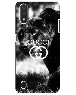 Чехол для Samsung Galaxy M01 Core (A013F) с картинкой «Gucci — дикая природа»
