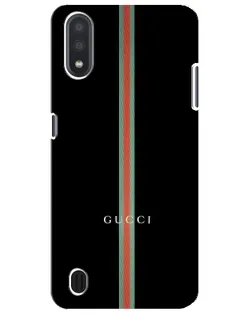 Чехол для Samsung Galaxy M01 Core (A013F) с картинкой «Gucci — строгая линия»