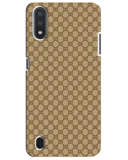 Чехол для Samsung Galaxy M01 Core (A013F) с картинкой «Gucci — классический беж»