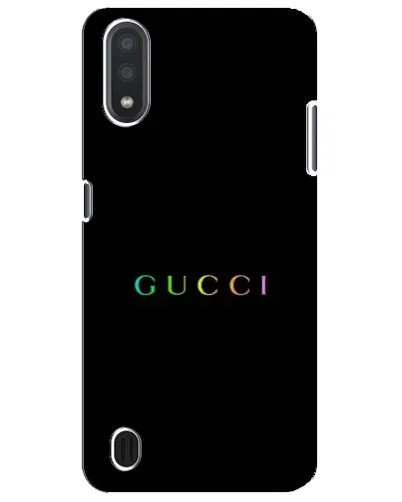 Чехол для Samsung Galaxy M01 Core (A013F) с картинкой «Gucci — неоновый минимализм» Чехол для Samsung Galaxy M01 Core (A013F) с картинкой «Gucci — неоновый минимализм»