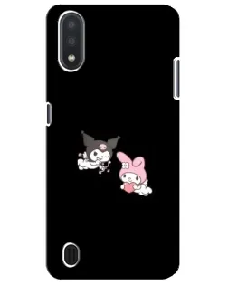 Чехол для Samsung Galaxy M01 Core (A013F) с картинкой «My Melody и Kuromi»