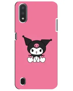 Чехол для Samsung Galaxy M01 Core (A013F) с картинкой «Хмурая Kuromi»