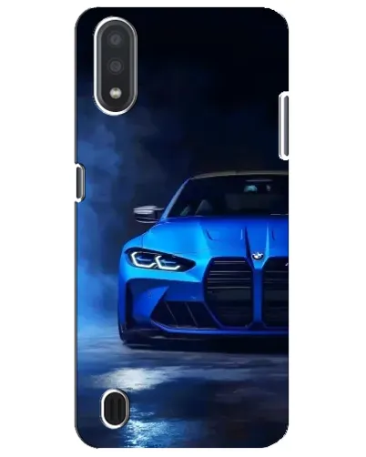Чехол для Samsung Galaxy M01 Core (A013F) с картинкой «Голубая BMW M4»
