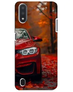 Чехол для Samsung Galaxy M01 Core (A013F) с картинкой «Осенняя BMW M4»