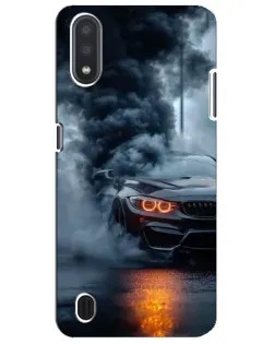 Чехол для Samsung Galaxy M01 Core (A013F) с картинкой «BMW M-Power — абстракция»