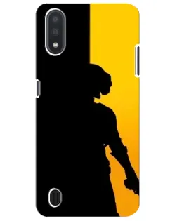 Чехол для Samsung Galaxy M01 Core (A013F) с картинкой «Тень воина PUBG»
