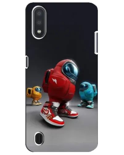 Чехол для Samsung Galaxy M01 Core (A013F) с картинкой «Among Us — 3D стиль»