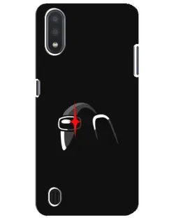 Чехол для Samsung Galaxy M01 Core (A013F) с картинкой «Among Us шлем»