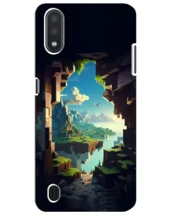 Чехол для Samsung Galaxy M01 Core (A013F) с картинкой «Вид из пещеры» Чехол для Samsung Galaxy M01 Core (A013F) с картинкой «Вид из пещеры»