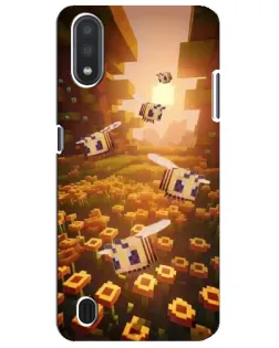 Чехол для Samsung Galaxy M01 Core (A013F) с картинкой «Поле подсолнухов» Чехол для Samsung Galaxy M01 Core (A013F) с картинкой «Поле подсолнухов»