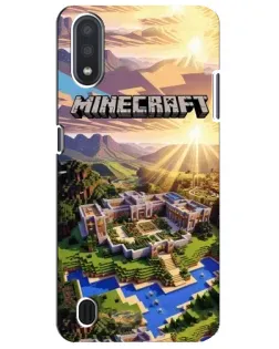 Чехол для Samsung Galaxy M01 Core (A013F) с картинкой «Minecraft панорама» Чехол для Samsung Galaxy M01 Core (A013F) с картинкой «Minecraft панорама»