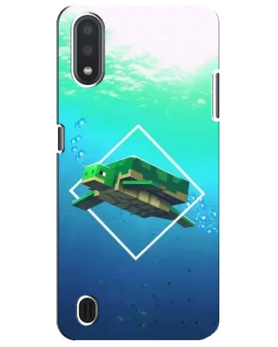 Чехол для Samsung Galaxy M01 Core (A013F) с картинкой «Черепаха Minecraft» Чехол для Samsung Galaxy M01 Core (A013F) с картинкой «Черепаха Minecraft»