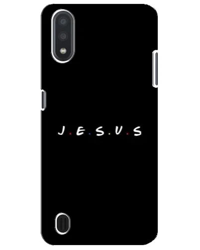 Чехол для Samsung Galaxy M01 Core (A013F) с картинкой «Точки веры J.E.S.U.S.»