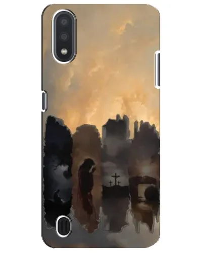 Чехол для Samsung Galaxy M01 Core (A013F) с картинкой «Дорога к вере»
