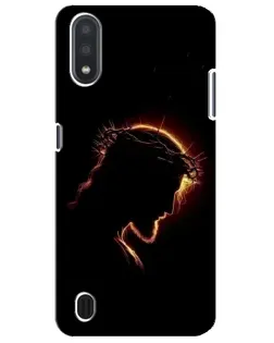 Чехол для Samsung Galaxy M01 Core (A013F) с картинкой «Терновый венец»