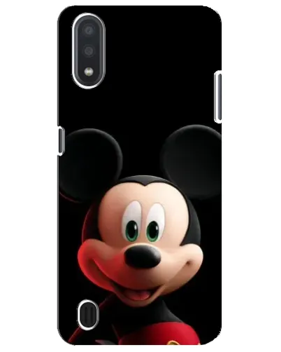 Чехол для Samsung Galaxy M01 Core (A013F) с картинкой «Улыбающийся Микки Маус»