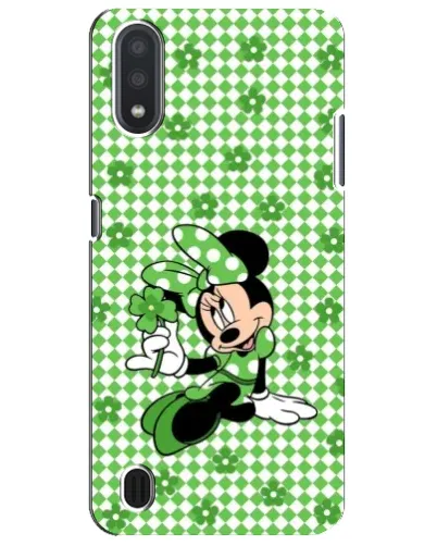 Чехол для Samsung Galaxy M01 Core (A013F) с картинкой «Mickey в клетку»