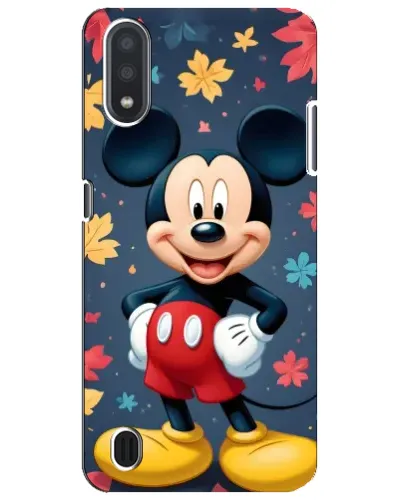 Чехол для Samsung Galaxy M01 Core (A013F) с картинкой «Осенний Mickey Mouse»
