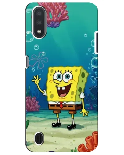 Чехол для Samsung Galaxy M01 Core (A013F) с картинкой «Подводный привет»