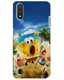 Чехол для Samsung Galaxy M01 Core (A013F) с картинкой «Развлечения на пляже»