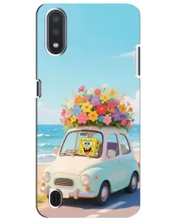 Чехол для Samsung Galaxy M01 Core (A013F) с картинкой «Автомобильное путешествие»