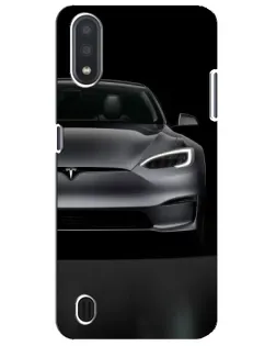 Чехол для Samsung Galaxy M01 Core (A013F) с картинкой «Tesla Model S Look»