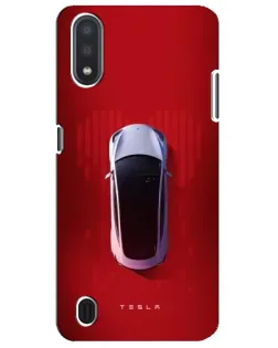Чехол для Samsung Galaxy M01 Core (A013F) с картинкой «Tesla Top View» Чехол для Samsung Galaxy M01 Core (A013F) с картинкой «Tesla Top View»