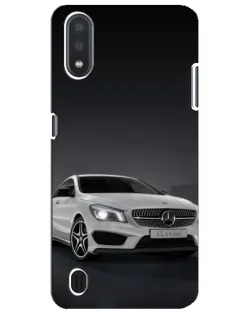 Чехол для Samsung Galaxy M01 Core (A013F) с картинкой «Mercedes AMG GT Silver» Чехол для Samsung Galaxy M01 Core (A013F) с картинкой «Mercedes AMG GT Silver»
