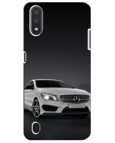 Чехол для Samsung Galaxy M01 Core (A013F) с картинкой «Mercedes AMG GT Silver»