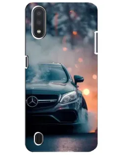 Чехол для Samsung Galaxy M01 Core (A013F) с картинкой «Mercedes — ночной город» Чехол для Samsung Galaxy M01 Core (A013F) с картинкой «Mercedes — ночной город»