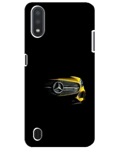 Чехол для Samsung Galaxy M01 Core (A013F) с картинкой «Mercedes — ретро стиль»