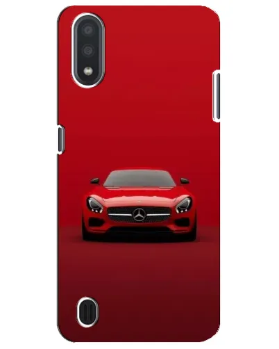 Чехол для Samsung Galaxy M01 Core (A013F) с картинкой «Красный Mercedes AMG»