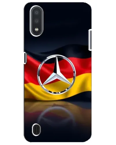 Чехол для Samsung Galaxy M01 Core (A013F) с картинкой «Mercedes — флаг Германии»