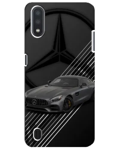 Чехол для Samsung Galaxy M01 Core (A013F) с картинкой «Mercedes AMG — графика»