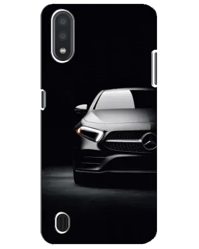 Чехол для Samsung Galaxy M01 Core (A013F) с картинкой «Свет фар Mercedes»