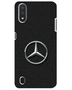 Чехол для Samsung Galaxy M01 Core (A013F) с картинкой «Карбоновый Mercedes стиль» Чехол для Samsung Galaxy M01 Core (A013F) с картинкой «Карбоновый Mercedes стиль»
