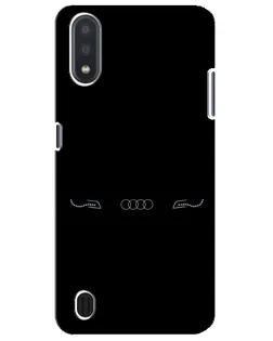 Чехол для Samsung Galaxy M01 Core (A013F) с картинкой «Audi — световой подпись» Чехол для Samsung Galaxy M01 Core (A013F) с картинкой «Audi — световой подпись»