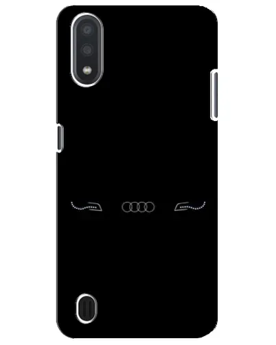 Чехол для Samsung Galaxy M01 Core (A013F) с картинкой «Audi — световой подпись»