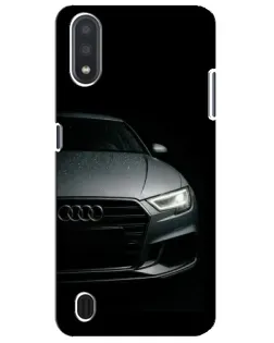 Чехол для Samsung Galaxy M01 Core (A013F) с картинкой «Audi — детализация кузова» Чехол для Samsung Galaxy M01 Core (A013F) с картинкой «Audi — детализация кузова»