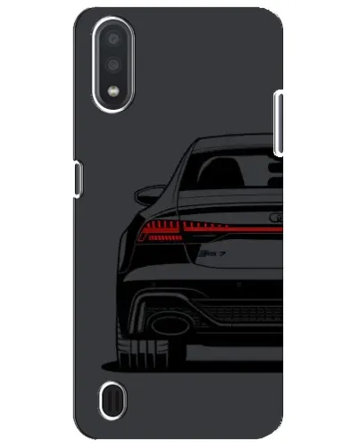 Чехол для Samsung Galaxy M01 Core (A013F) с картинкой «Задняя часть Audi — арт»