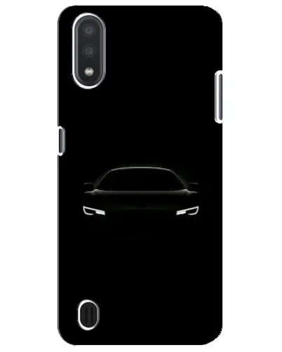 Чехол для Samsung Galaxy M01 Core (A013F) с картинкой «Взгляд Audi в темноте»