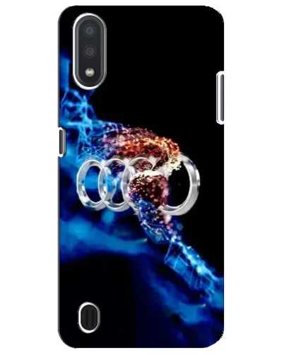 Чехол для Samsung Galaxy M01 Core (A013F) с картинкой «Энергия лого Audi»