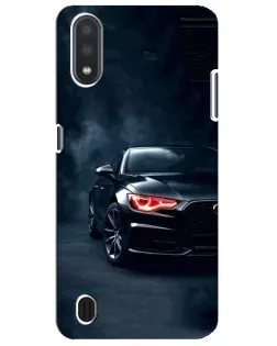 Чехол для Samsung Galaxy M01 Core (A013F) с картинкой «Audi — хищный взгляд»
