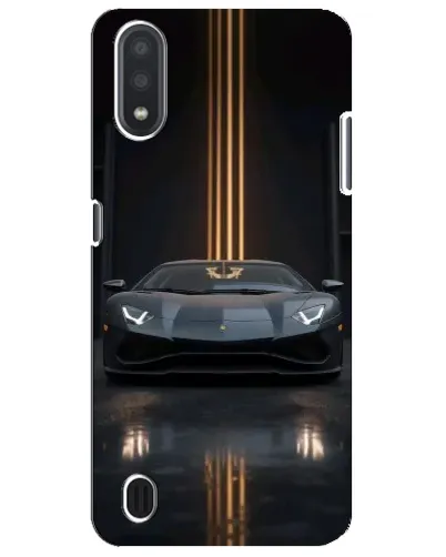 Чехол для Samsung Galaxy M01 Core (A013F) с картинкой «Lamborghini золотые линии» Чехол для Samsung Galaxy M01 Core (A013F) с картинкой «Lamborghini золотые линии»
