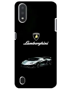 Чехол для Samsung Galaxy M01 Core (A013F) с картинкой «Логотип Lamborghini классика»