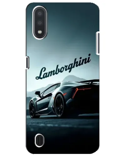 Чехол для Samsung Galaxy M01 Core (A013F) с картинкой «Классическая надпись Lamborghini» Чехол для Samsung Galaxy M01 Core (A013F) с картинкой «Классическая надпись Lamborghini»