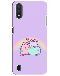 Чехол для Samsung Galaxy M01 Core (A013F) с картинкой «Радужные Пушины» Чехол для Samsung Galaxy M01 Core (A013F) с картинкой «Радужные Пушины»