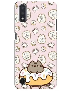 Чехол для Samsung Galaxy M01 Core (A013F) с картинкой «Пушин на пончике» Чехол для Samsung Galaxy M01 Core (A013F) с картинкой «Пушин на пончике»